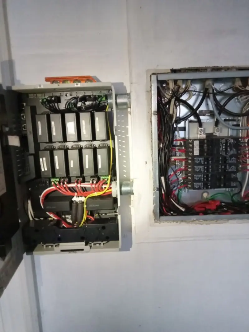Electrical panel upgrade completed for Indoor Lighting Installation in Lawrenceburg